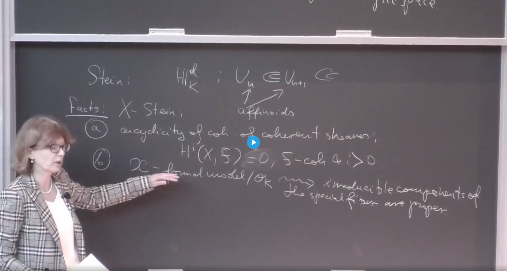 Connections For Women: Derived Algebraic Geometry, Birational Geometry And Moduli Spaces - p-adic cohomology of the Drinfeld half-space Thumbnail