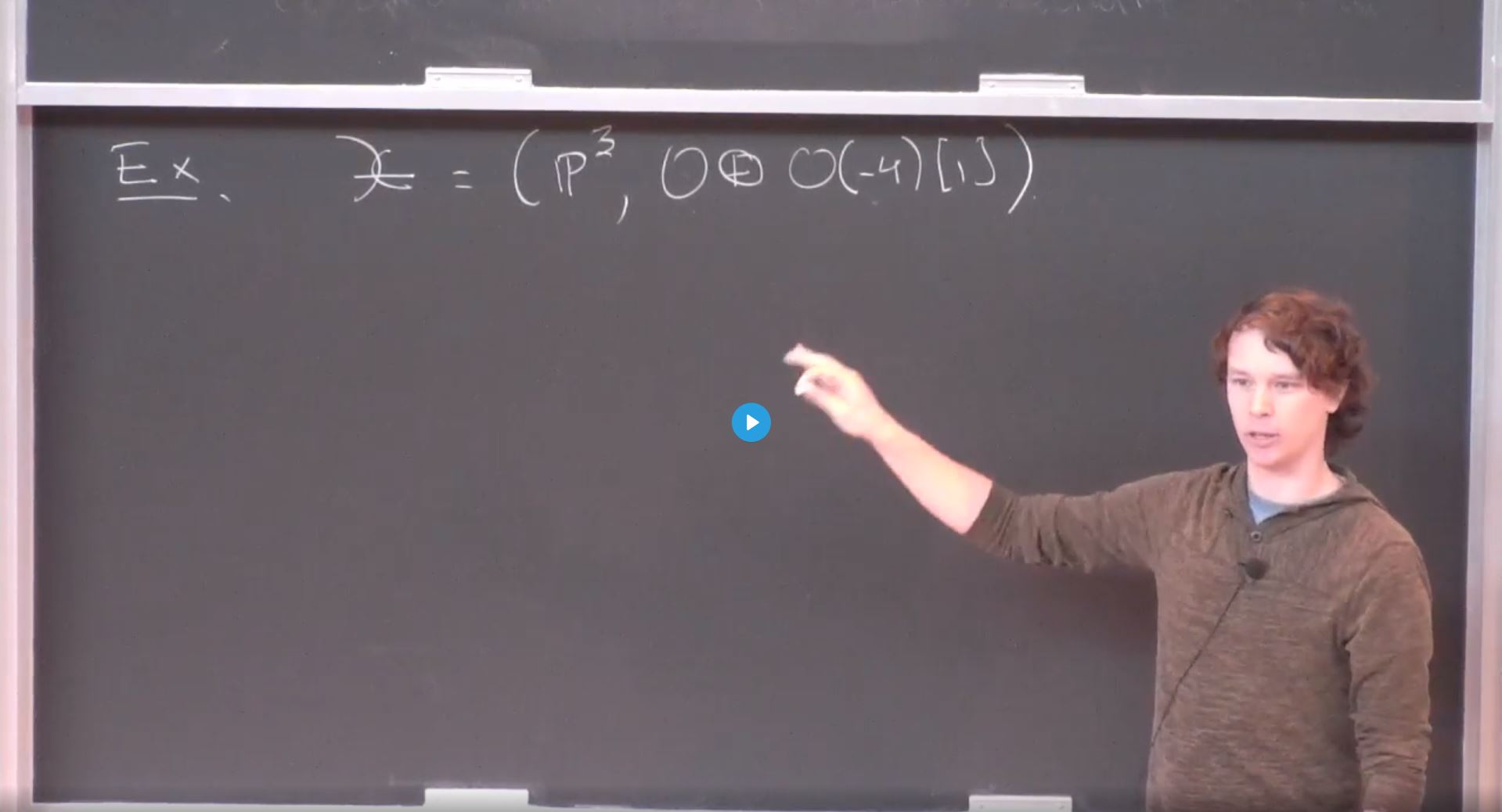 Introductory Workshop: Derived Algebraic Geometry And Birational Geometry And Moduli Spaces - DAG III: examples Thumbnail