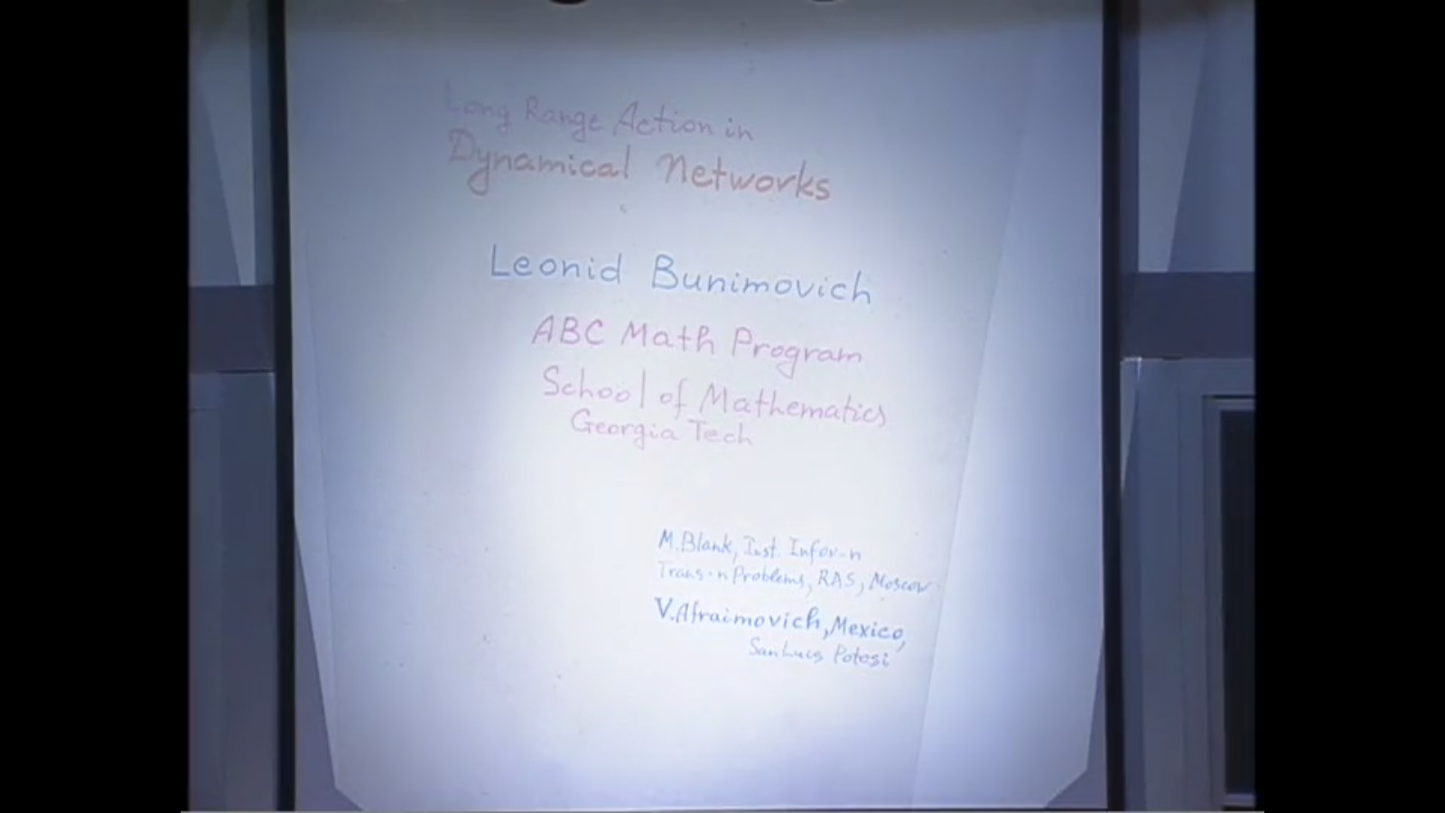 Dynamical Networks Thumbnail