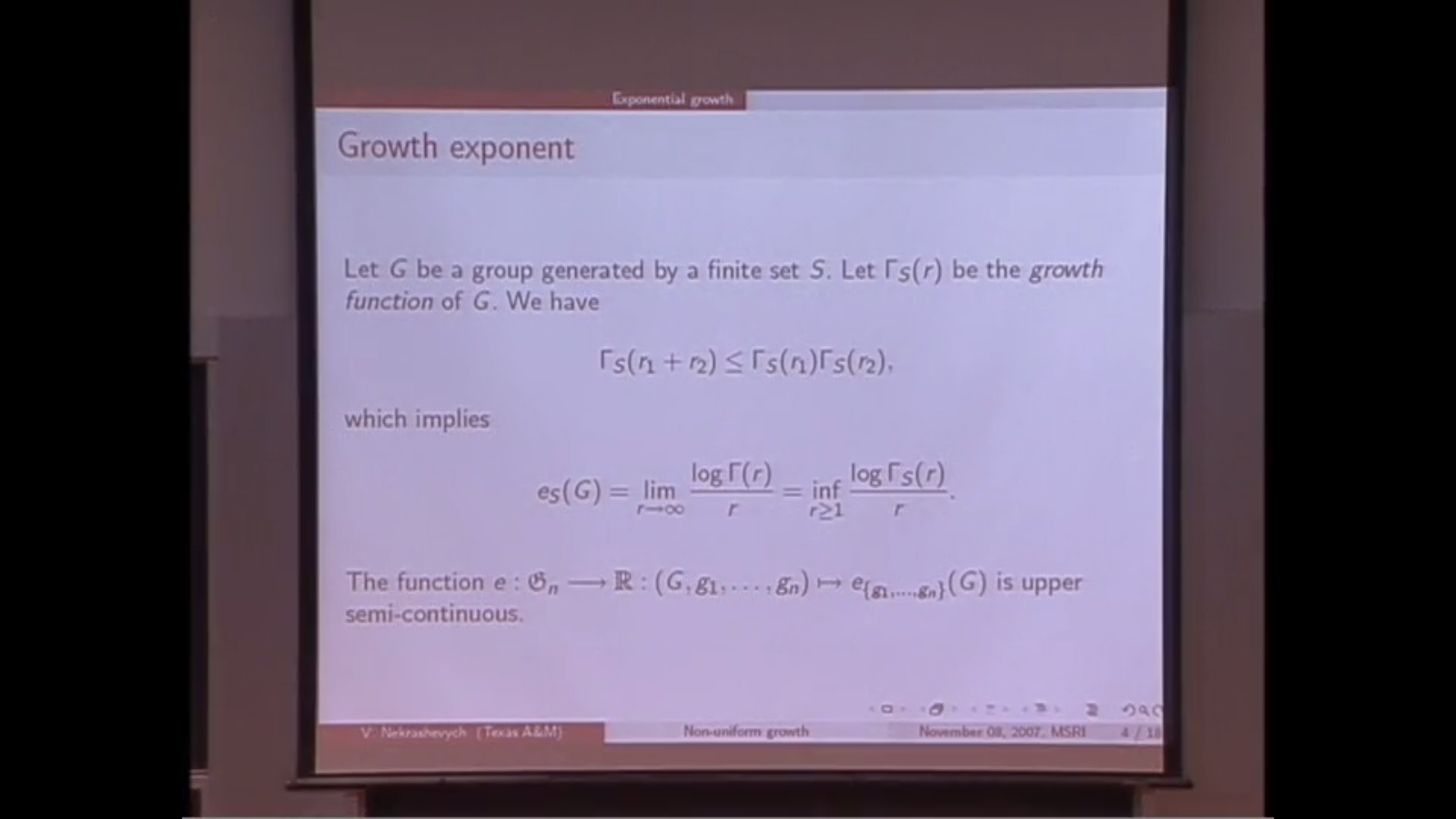 Space of Marked Groups and Non-uniform Exponential Growth Thumbnail