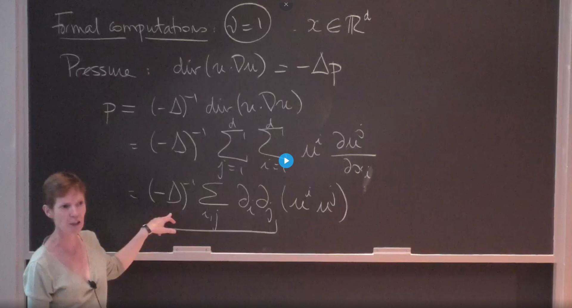 Recent Topics On Well-Posedness And Stability Of Incompressible Fluid And Related Topics (Isabelle Gallagher) Pt I Thumbnail