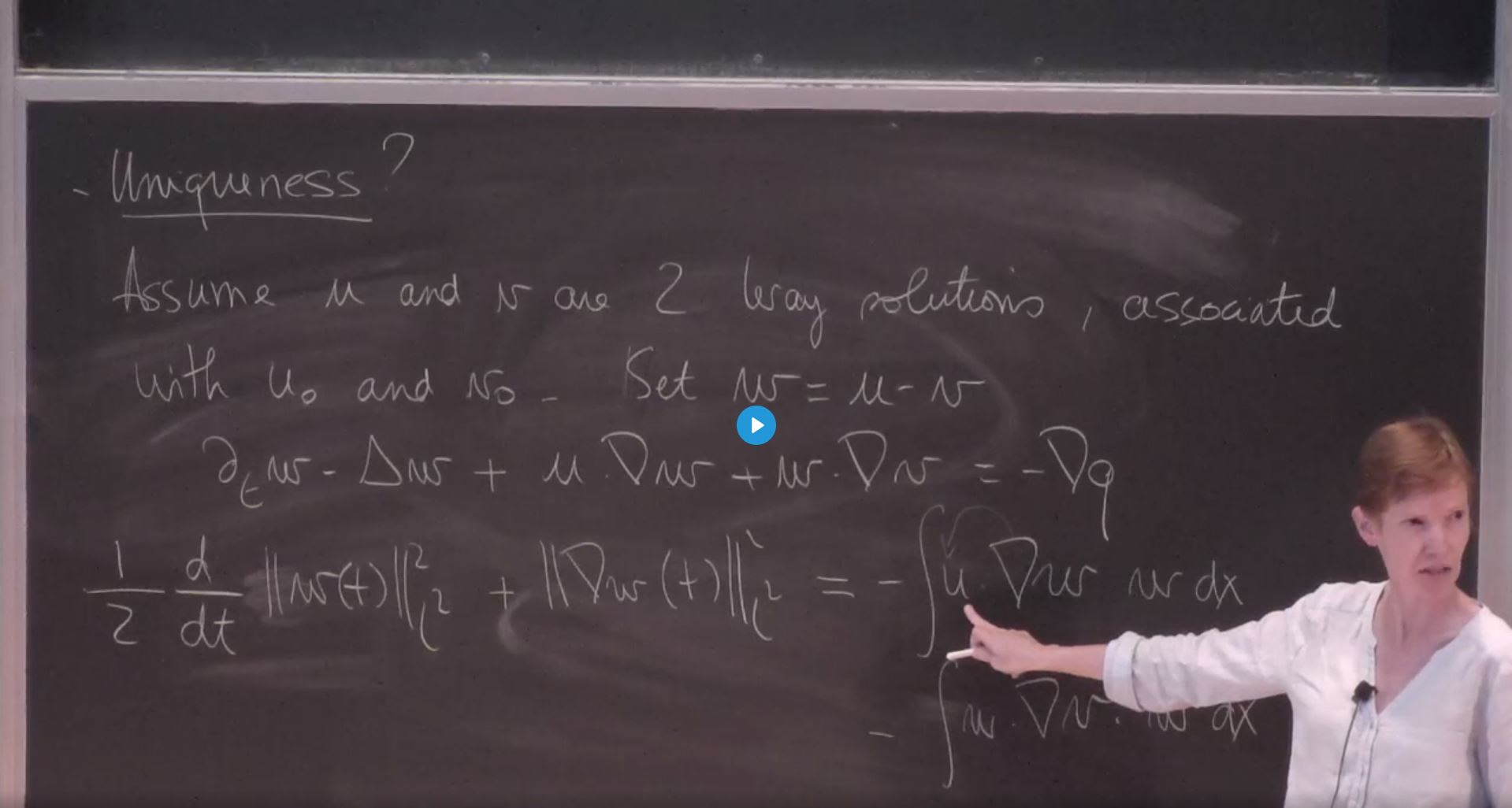 Recent Topics On Well-Posedness And Stability Of Incompressible Fluid And Related Topics (Isabelle Gallagher) Pt IV Thumbnail