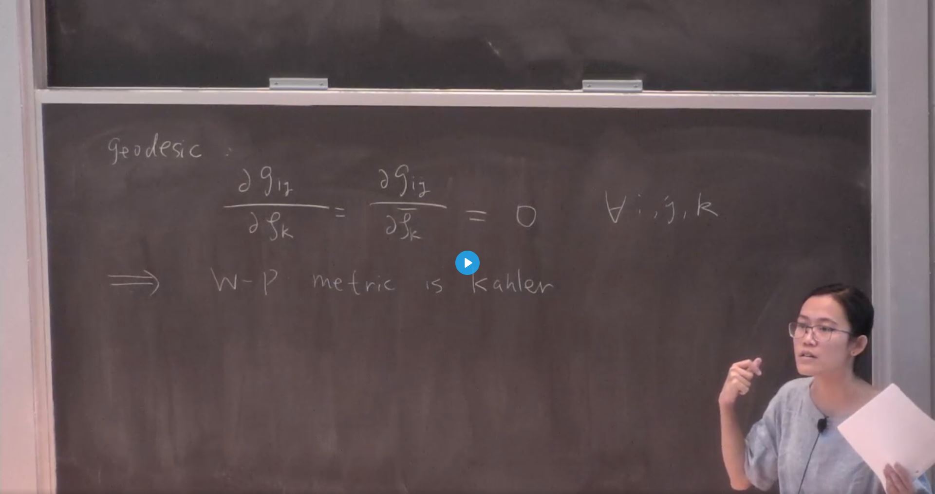 Connections For Women: Holomorphic Differentials In Mathematics And Physics - Geodesic coordinates for the pressure metric along fuchsias locus Thumbnail