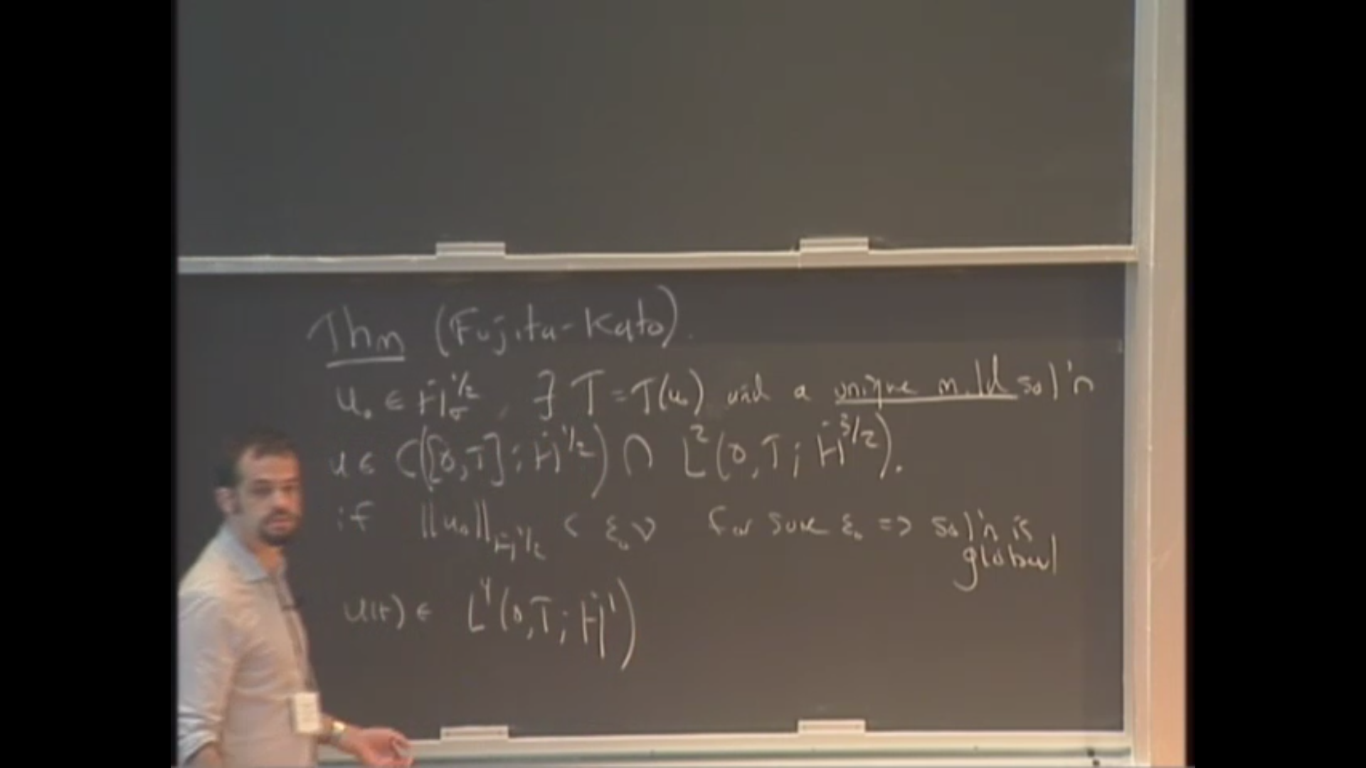 Incompressible Fluid Flows At High Reynolds Number, lecture 8 Thumbnail