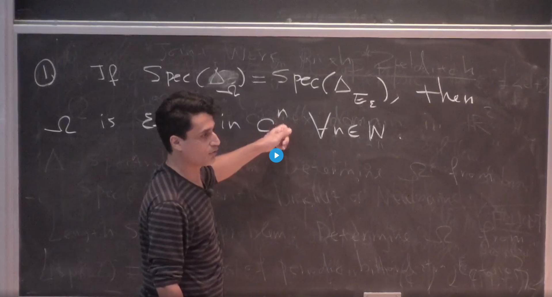 The inverse spectral problem for strictly convex domains Thumbnail