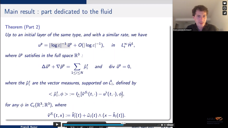 Motion of several slender rigid filaments in a Stokes flow Thumbnail