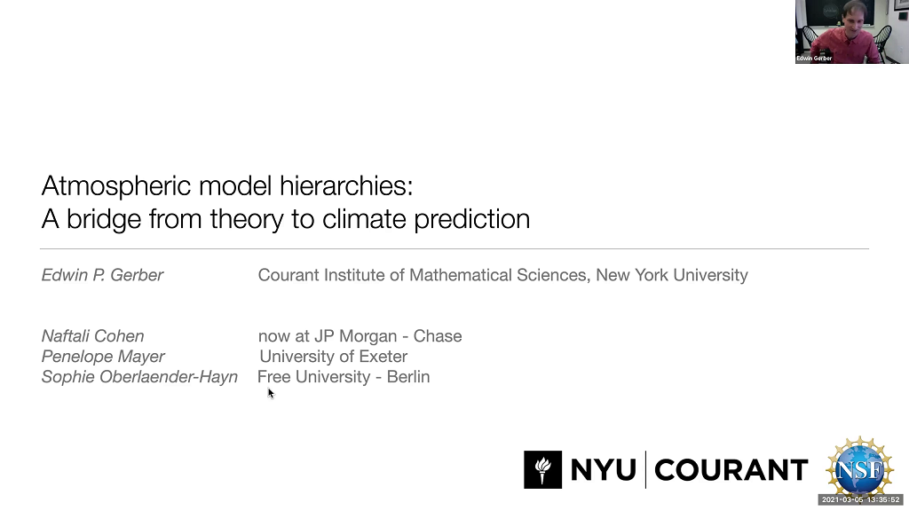 Atmospheric model hierarchies: A bridge from theory to climate prediction Thumbnail