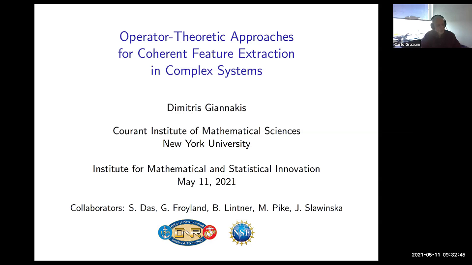 Operator-theoretic approaches for coherent feature extraction in complex systems Thumbnail