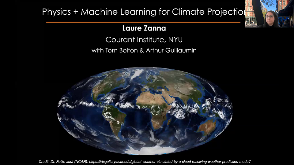 Blending physics and machine learning to improve climate projections Thumbnail