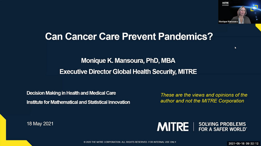 Can Cancer Care prevent Pandemics? Thumbnail