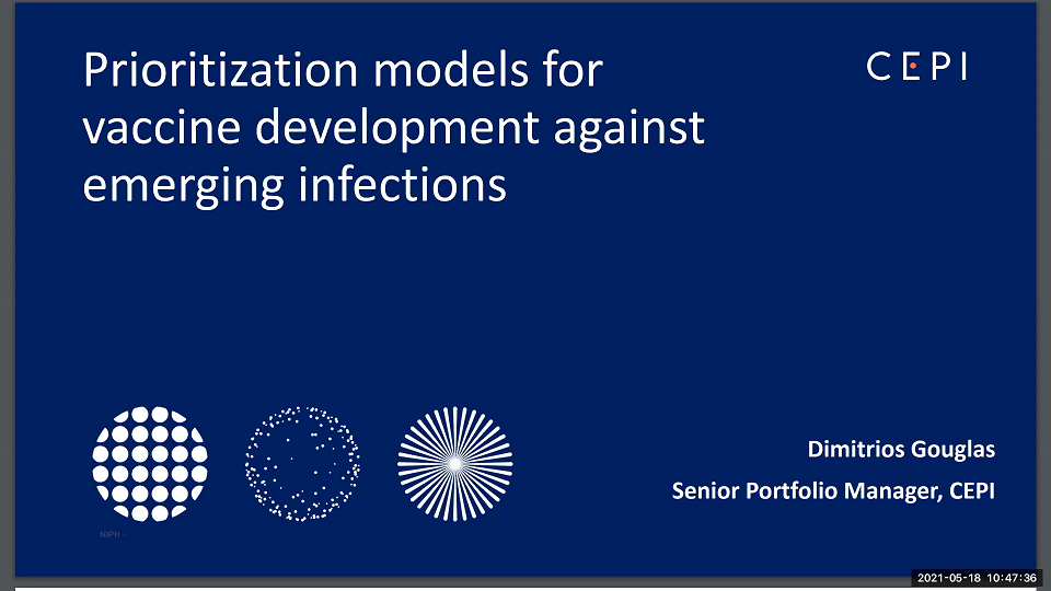 Prioritization models for vaccine development against emerging infectious diseases Thumbnail