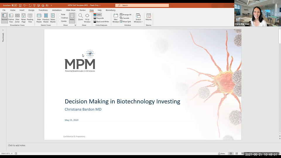 Decision Making in Biotechnology Investing Thumbnail