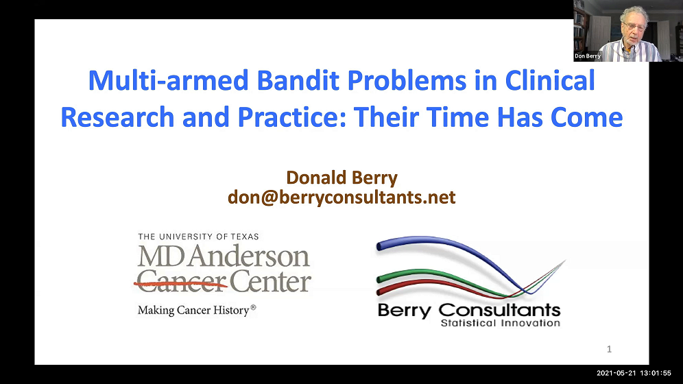 Multi-armed Bandit Problems in Clinical Research and Practice: Their Time Has Come Thumbnail