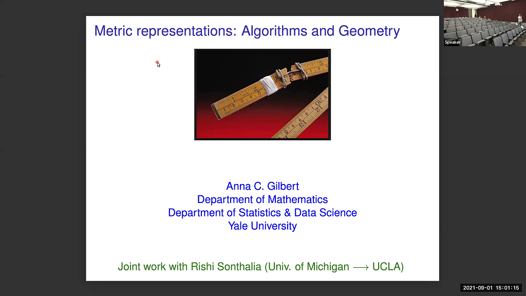 Metric representations: Algorithms and Geometry Thumbnail