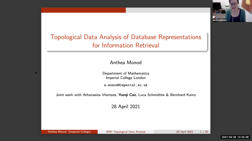 Topological Data Analysis of Database Representations for Information Retrieval Thumbnail