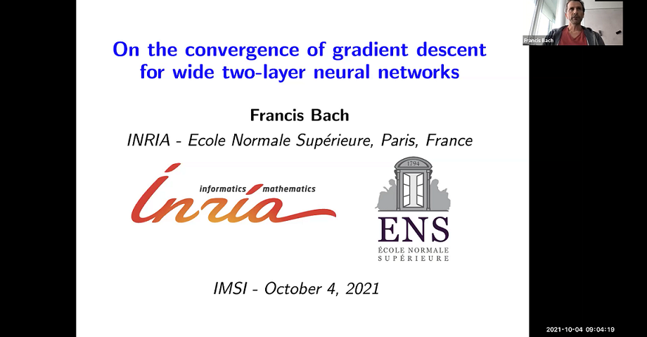 On the convergence of gradient descent for wide two-layer neural networks (Part 1) Thumbnail