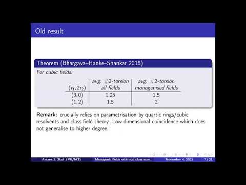 Monogenic fields with odd class number Thumbnail