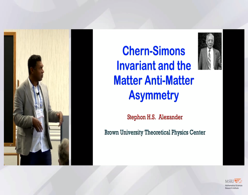 Chern-Simons and the Matter-Anti Matter Asymmetry in the Universe Thumbnail