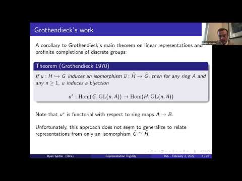 Profinite Completions and Representation Rigidity Thumbnail