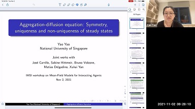 Aggregation-diffusion equation: symmetry, uniqueness and non-uniqueness of steady states Thumbnail