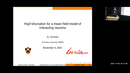 Oscillations in a mean-field model of spiking neurons Thumbnail