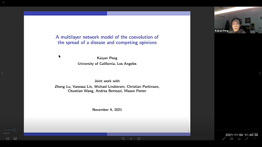 A multilayer network model of the coevolution of the spread of a disease and competing opinions Thumbnail