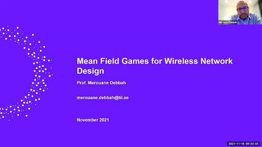 Mean Field Games for Wireless Network Design Thumbnail