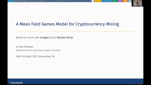 A Mean Field Games Model for Cryptocurrency Mining Thumbnail