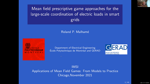 Mean field prescriptive game approaches for the large-scale coordination of electric loads in smart grids Thumbnail