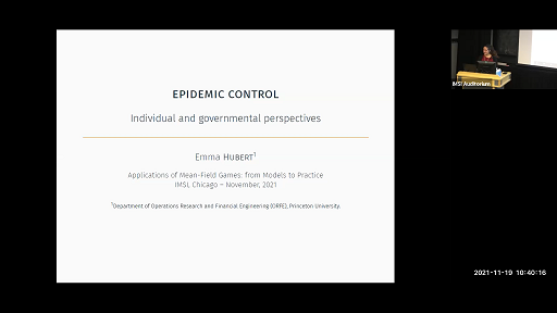 Epidemic control: individual and governmental perspective Thumbnail