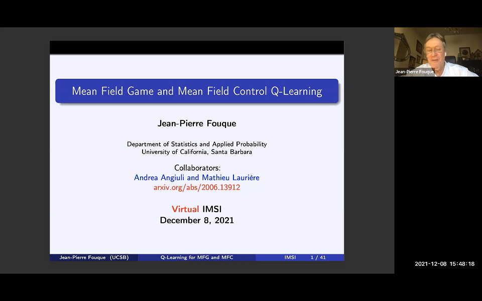 Mean Field Game and Mean Field Control Q-Learning Thumbnail