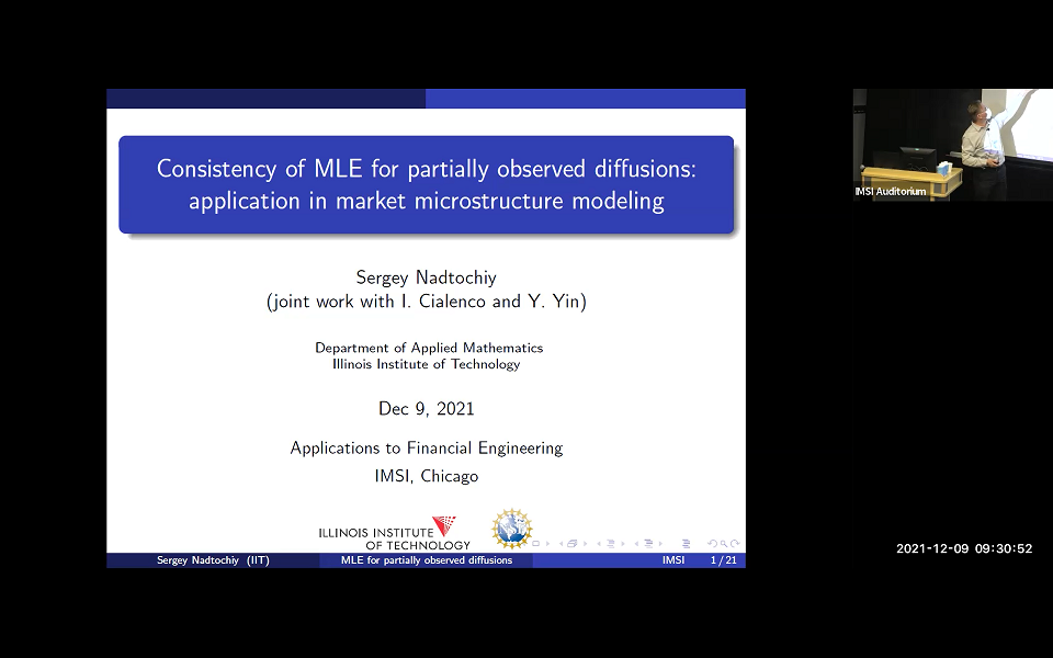 Consistency of MLE for partially observed diffusions: application to market microstructure modeling Thumbnail