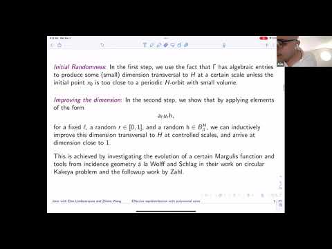 Effective equidistribution of some one-parameter unipotent flows with polynomial rates I & II Thumbnail