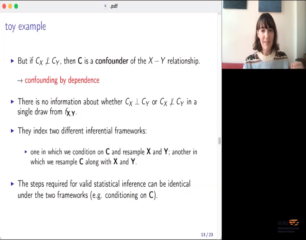 Disentangling Confounding and Nonsense Associations Due to Dependence Thumbnail