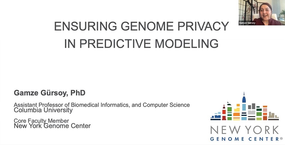 Ensuring genome privacy in predictive modeling Thumbnail