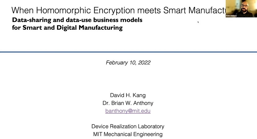 Homomorphic Encryption meets Smart Manufacturing Thumbnail