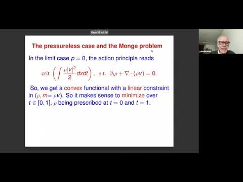 From the Monge transportation problem to Einstein's gravitation through Euler's Hydrodynamics Thumbnail