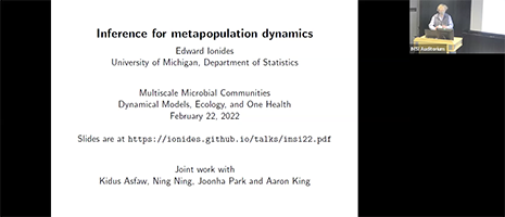 Inference for metapopulation dynamics Thumbnail