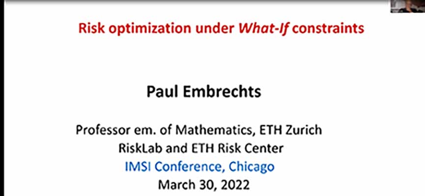 Risk optimization under What-If constraints Thumbnail