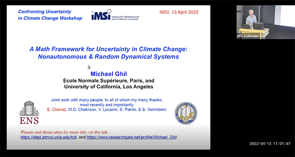 A Math Framework for Uncertainty in Climate Change: Nonautonomous & Random Dynamical Systems Thumbnail