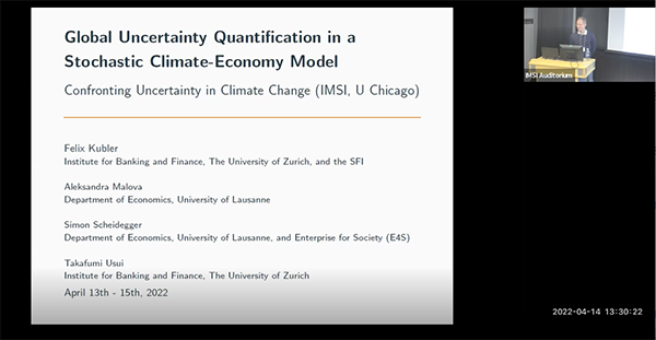 Global Uncertainty Quantification in a Stochastic Climate-Economy Model Thumbnail