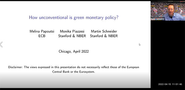 How unconventional is green monetary policy? Thumbnail