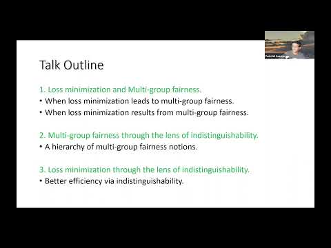 Multi-group fairness, loss minimization and indistinguishability Thumbnail