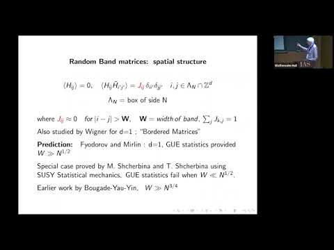 Statistical mechanics arising from random matrix theory Thumbnail