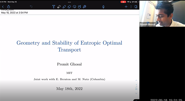 Geometry and Stability of Entropic Optimal Transport Thumbnail