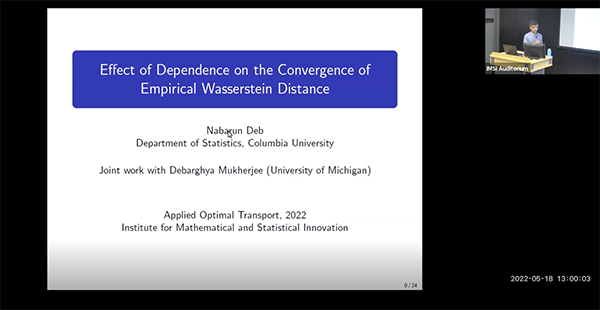 Effect of Dependence on the Convergence of Empirical Wasserstein Distance Thumbnail