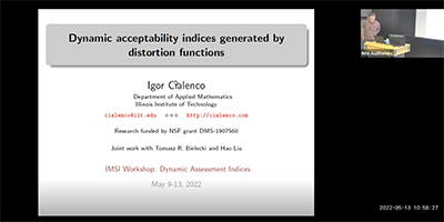 Dynamic acceptability indices generated by distortion functions Thumbnail