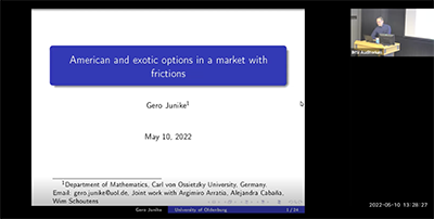 American and exotic options in a market with frictions Thumbnail