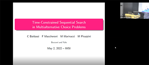 Time-Constrained Sequential Neural Decision Procedures in Multialternative Choice Problems Thumbnail