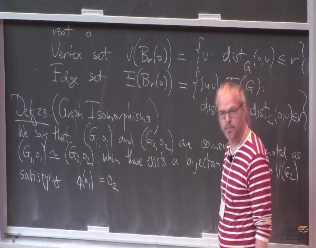 Random Graphs: Local Convergence of Deterministic and Random Graphs Thumbnail